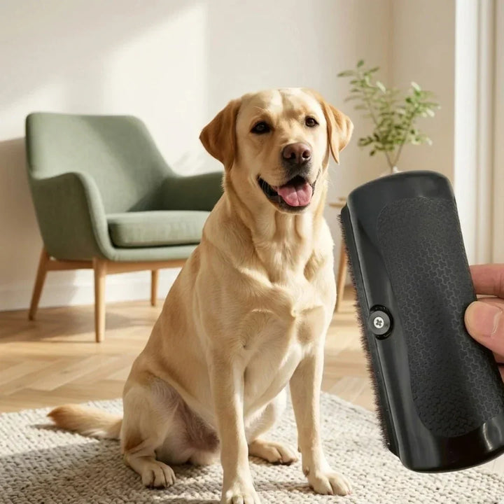 GlowBrush udfiltringskam til hunde og katte – fjerner løs underuld