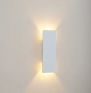 Moderne Udendørslampe – LED-væglampe Op/Ned, Vandtæt, Lodret Design
