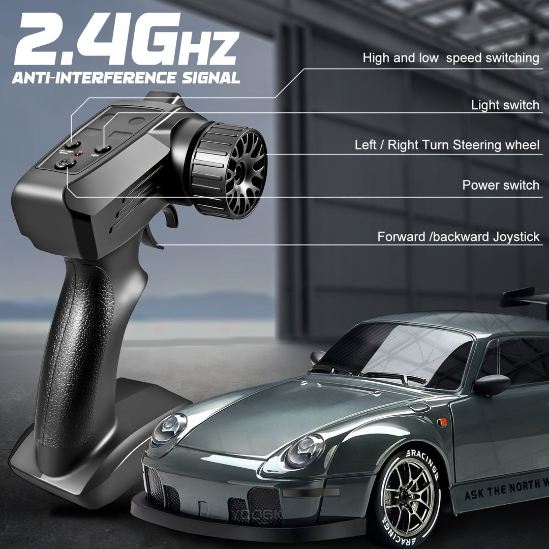 Ultimate Drift Racer 1:24 - RC-bil med lysende hjul