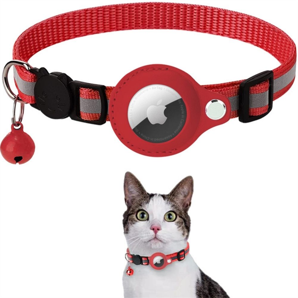 GPS-halsbånd til katte med reflekterende design