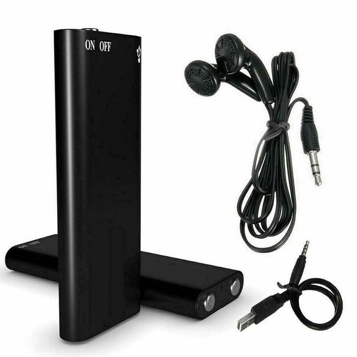 Mini-diktafon med 8 GB hukommelse og USB-stikfunktion – Vokaro