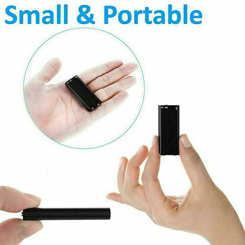 Mini-diktafon med 8 GB hukommelse og USB-stikfunktion – Vokaro