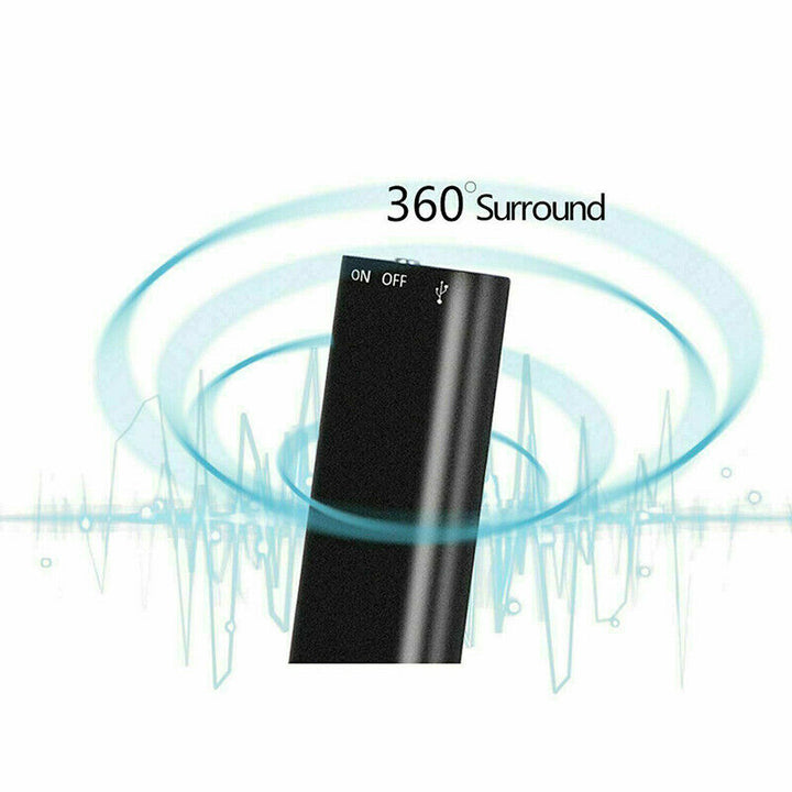 Mini-diktafon med 8 GB hukommelse og USB-stikfunktion – Vokaro