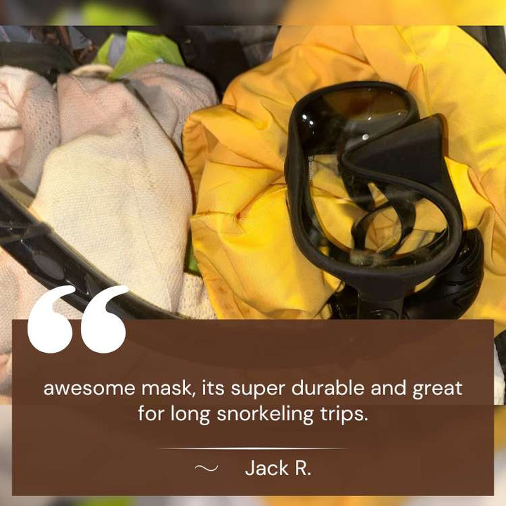 SeaView snorkelmaske – se mere, ånd let, svøm frit