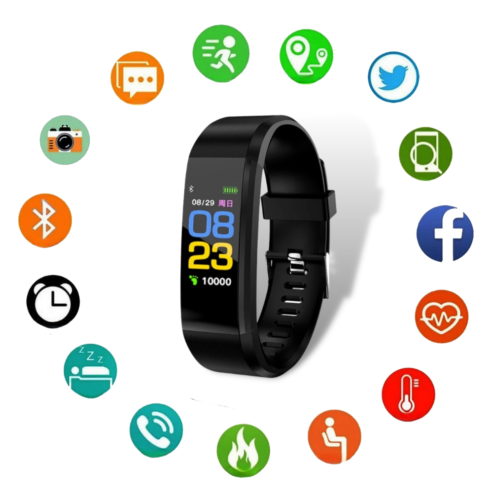 Smartwatch til ældre med måling af puls og blodtryk | Karnz