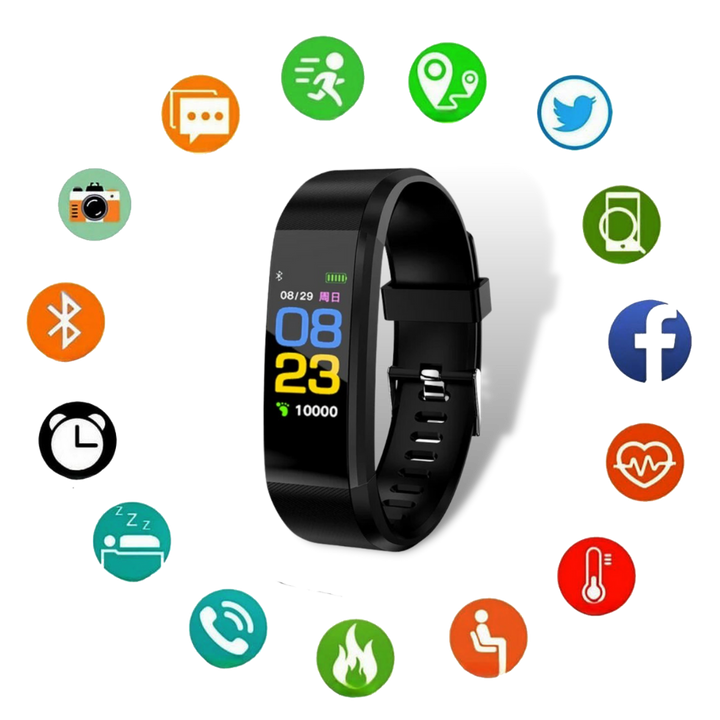Smartwatch til ældre med måling af puls og blodtryk | Karnz