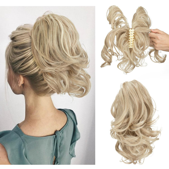 Krøllede Hestehale-Extensions – Mira