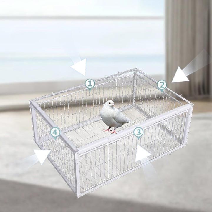 Skånsom fuglefælde med anti-retur-mekanisme – BirdSafe-fælde