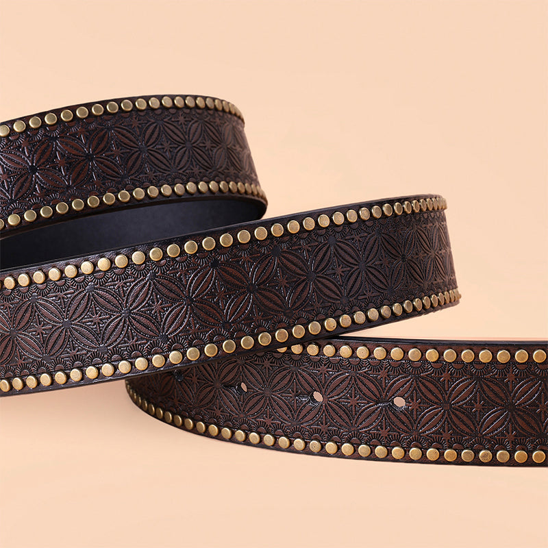 Vintage western cowboy-stil bælte