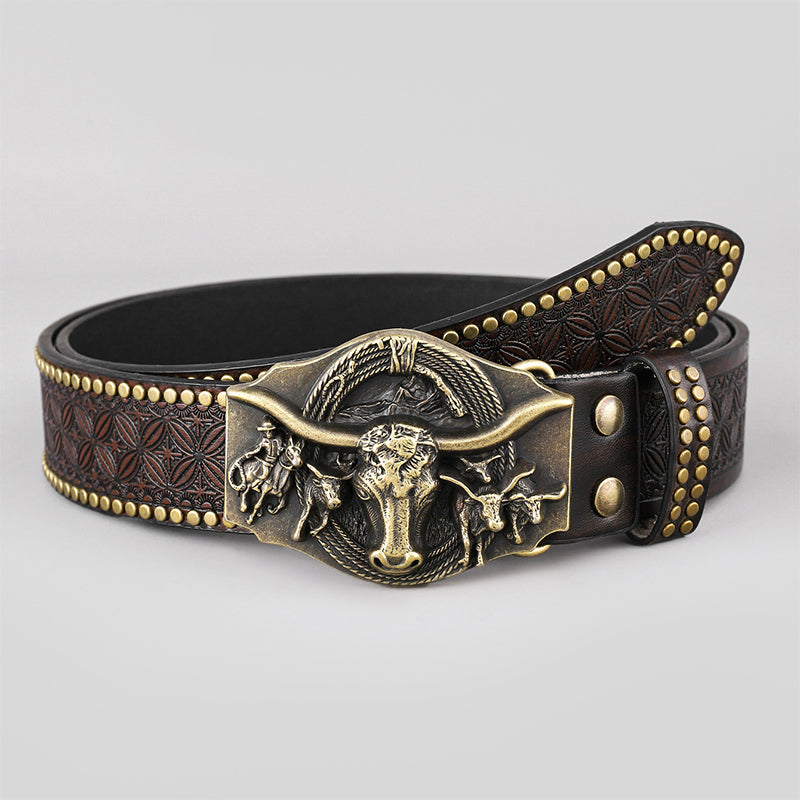 Vintage western cowboy-stil bælte