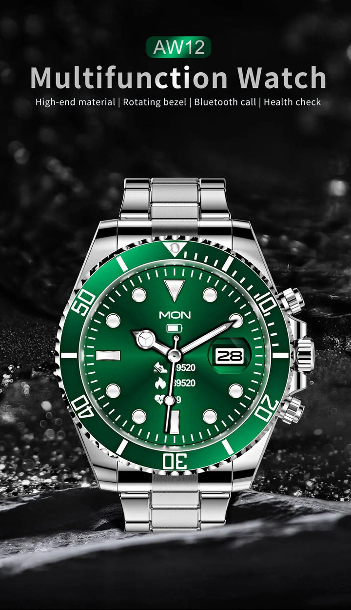 TimeMaster smartwatch – elegant stål | Avanceret teknologi