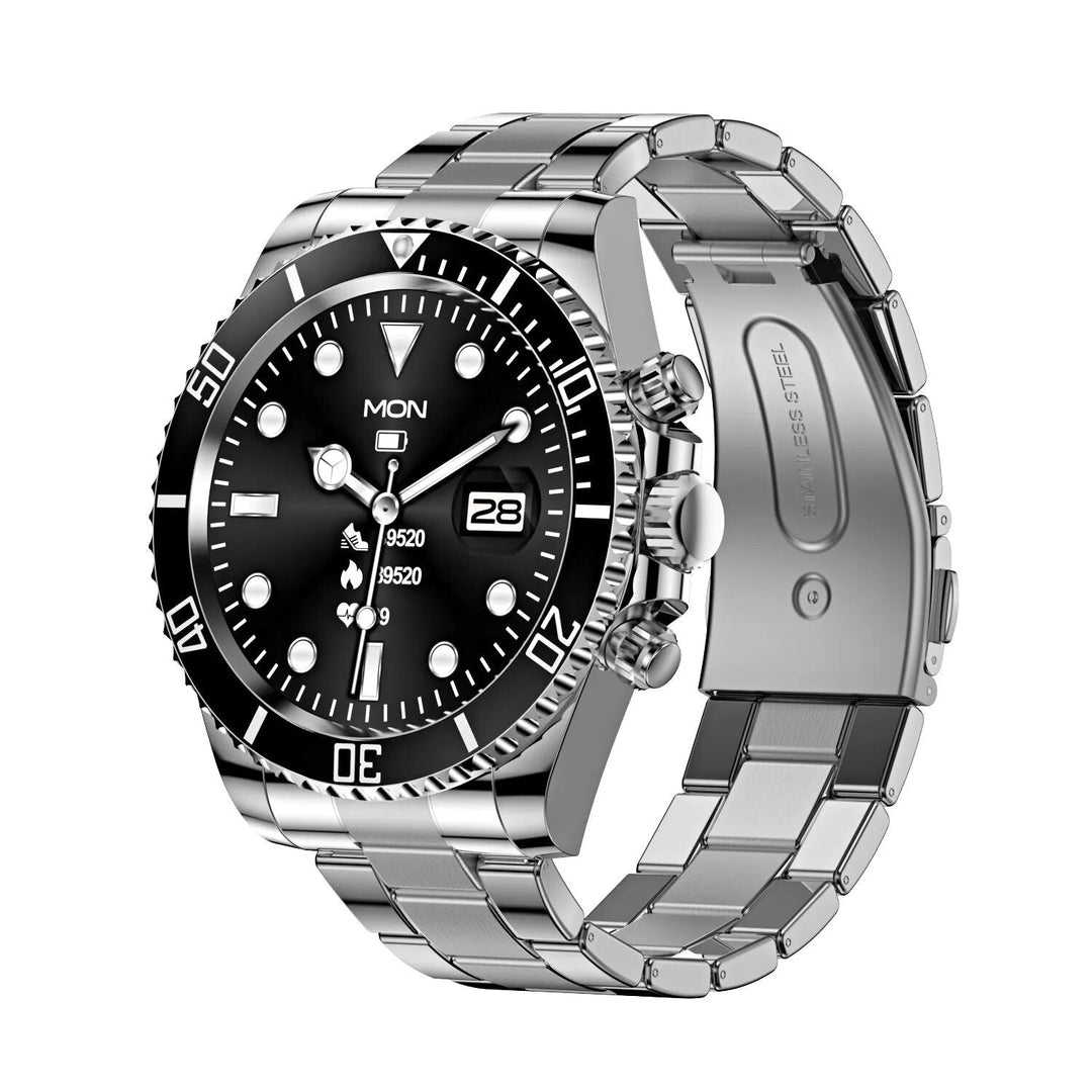 TimeMaster smartwatch – elegant stål | Avanceret teknologi