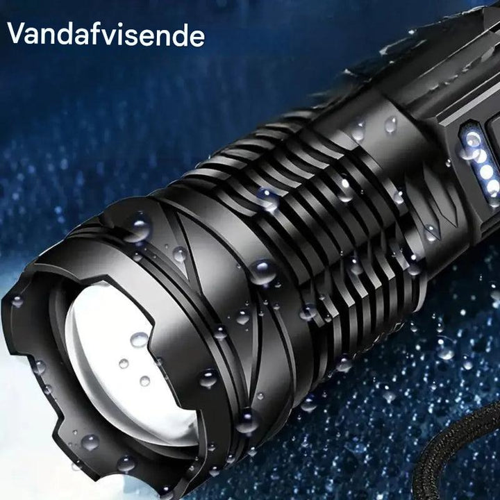 OutdoorHaven Militær Lommelygte – 5000 Lumen Taktisk Lygte