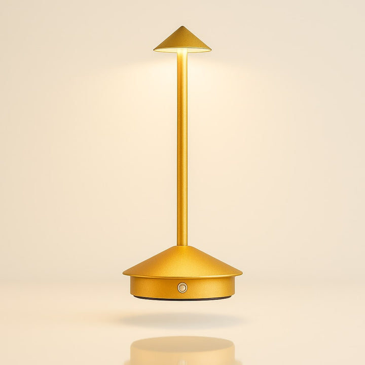 Bordlampe med batteri | Trådløs bordlampe | Dæmpbar touch-lampe | Lunelle
