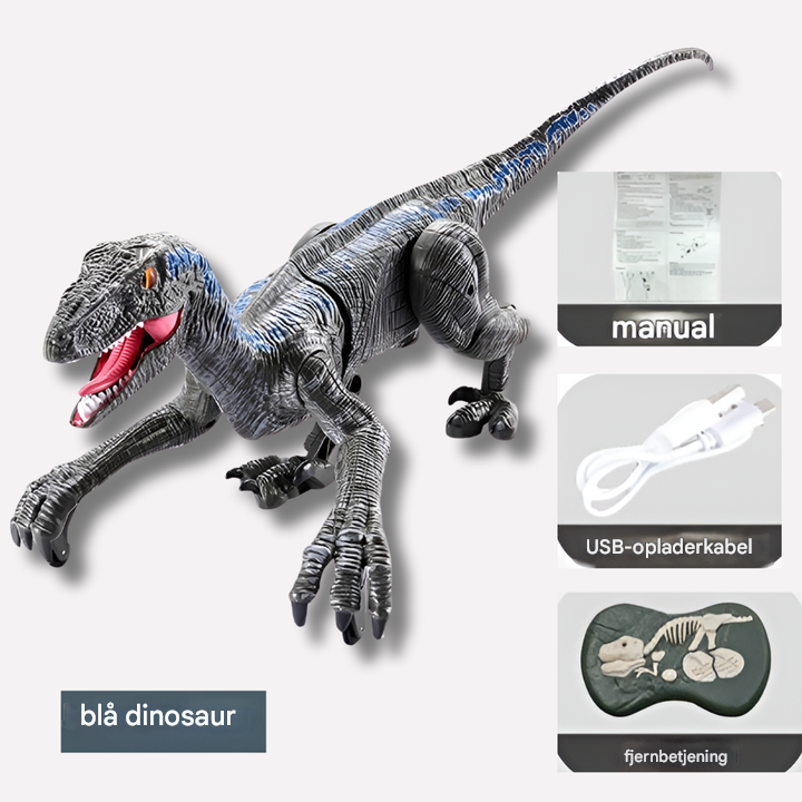 Dinosaurlegetøj med fjernbetjening