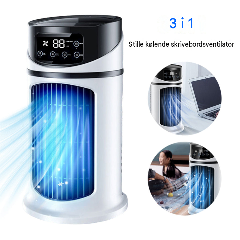 Bærbar USB Køleventilator