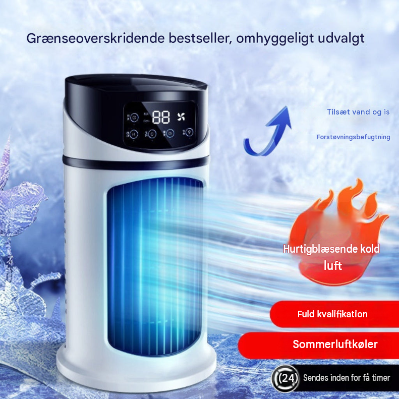 Bærbar USB Køleventilator