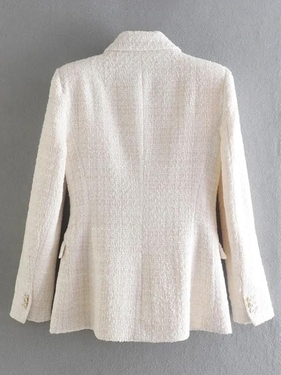 Angel - Elegant Tweed Blazer til Kvinder-Modiva