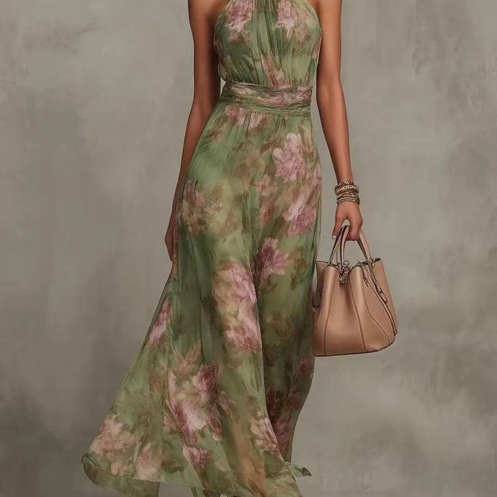 Elegant Kvinders Sommerkjole