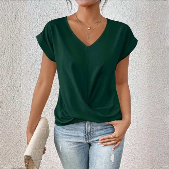 Afslappet kortærmet T-shirt