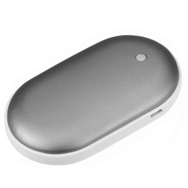 Genopladelig håndvarmer og powerbank, hurtig varme med USB-C-opladning