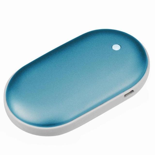 Genopladelig håndvarmer og powerbank, hurtig varme med USB-C-opladning