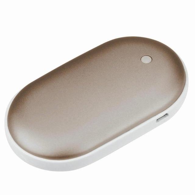 Genopladelig håndvarmer og powerbank, hurtig varme med USB-C-opladning