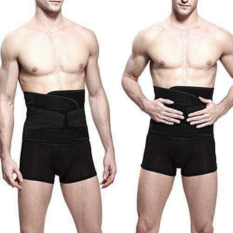 Slankebælte til mænd - Forbrænder mavefedt Slim Sweat Belt