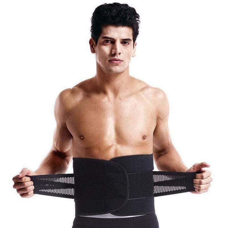 Slankebælte til mænd - Forbrænder mavefedt Slim Sweat Belt