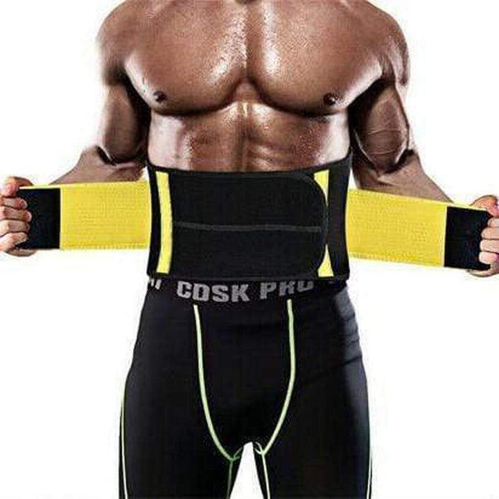 Slankebælte til mænd - Forbrænder mavefedt Slim Sweat Belt