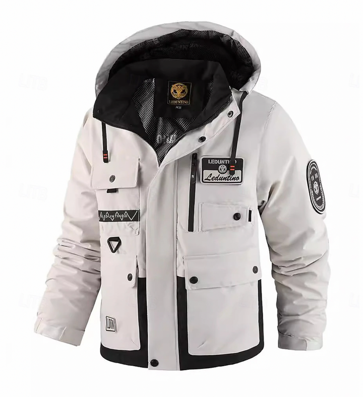 Vandtæt parka til mænd | Elegant beskyttelse