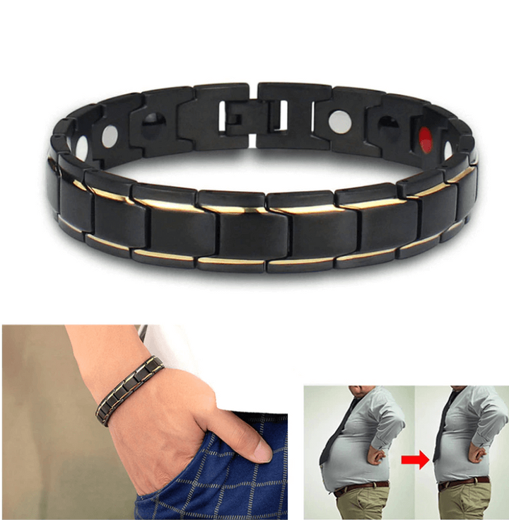 Magnetisk armbånd i rustfrit stål – CoreFlex