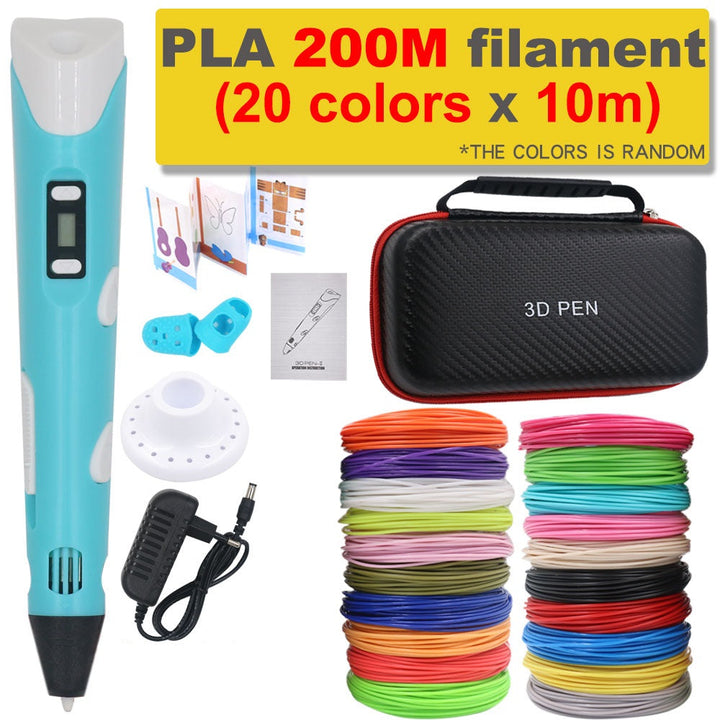 3D-printerpen gør-det-selv med 200 m PLA-filament gave til børn